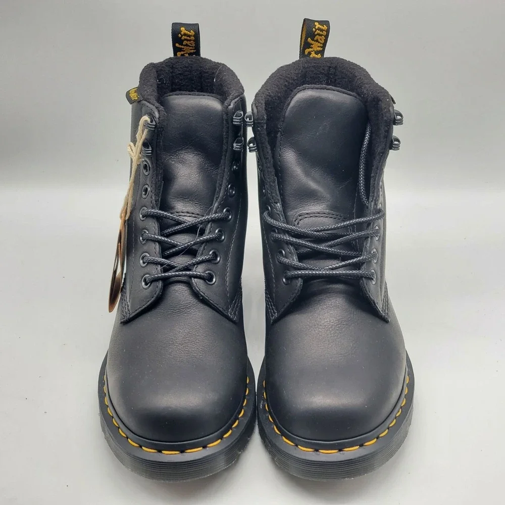 Dr. Martens 1460 Pascal Leather Boot Black‎ Mens Size 6